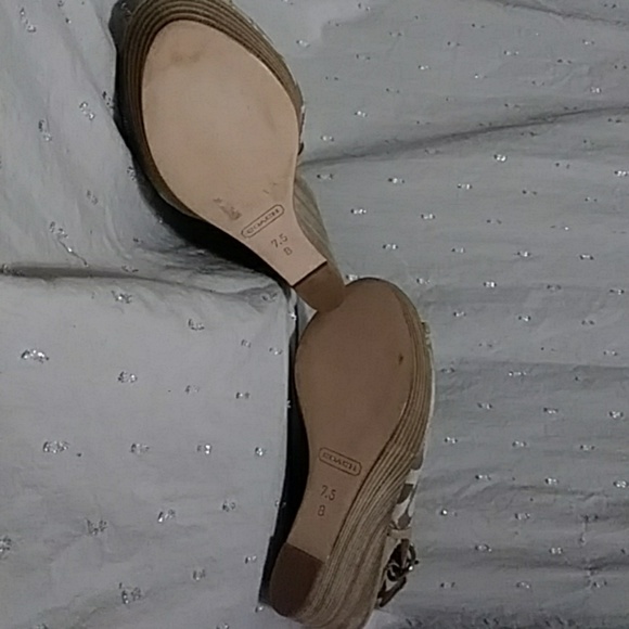Coach Wedges - Picture 2 of 4